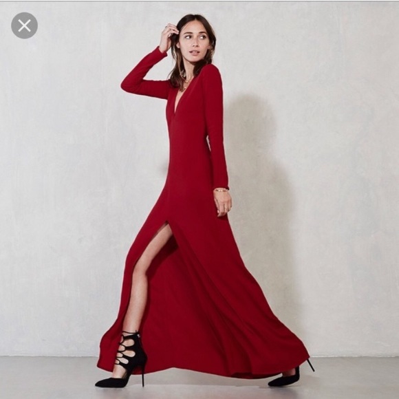 Reformation Dresses & Skirts - Reformation Muse Maxi Dress Long Sleeve Dress✨